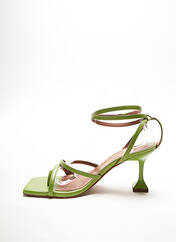 Sandales/Nu pieds vert SARENZA pour femme seconde vue