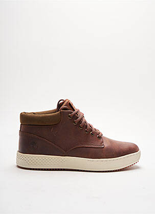 Baskets marron TIMBERLAND pour homme