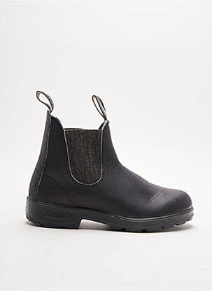 Bottines/Boots noir BLUNDSTONE pour femme