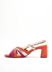 Sandales/Nu pieds rouge BOCAGE pour femme seconde vue