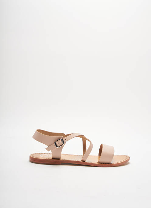Sandales/Nu pieds beige WHITE SUN pour femme