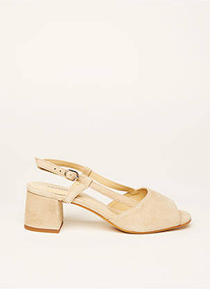 Sandales/Nu pieds beige HUMAT pour femme