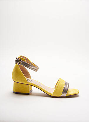Sandales/Nu pieds jaune I LOVE SHOES pour femme