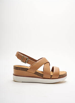 Sandales/Nu pieds beige CLARKS pour femme