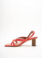 Sandales/Nu pieds rouge SARENZA pour femme seconde vue