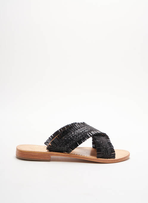 Sandales/Nu pieds noir SARENZA pour femme