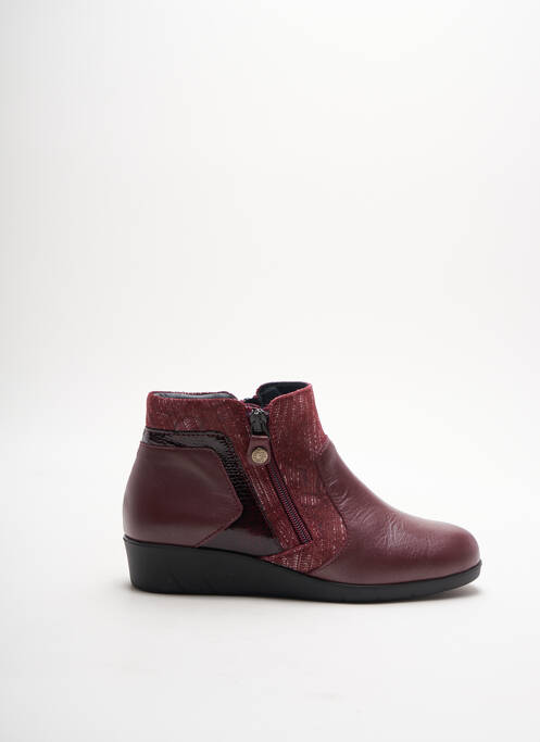 Bottines/Boots rouge ARIMA pour femme