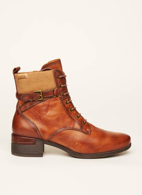 Bottines/boots marron PIKOLINOS femme