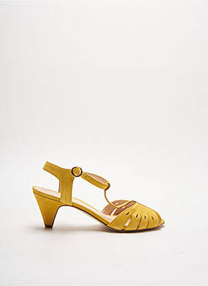 Sandales/Nu pieds jaune GEORGIA ROSE pour femme
