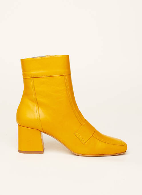 Bottines/Boots jaune SARENZA pour femme
