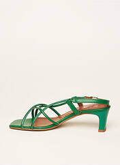Sandales/Nu pieds vert SARENZA pour femme seconde vue