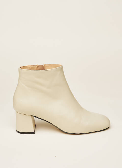 Bottines/Boots blanc GEORGIA ROSE pour femme