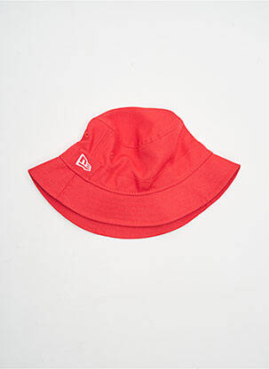 Chapeau rouge NEW ERA homme