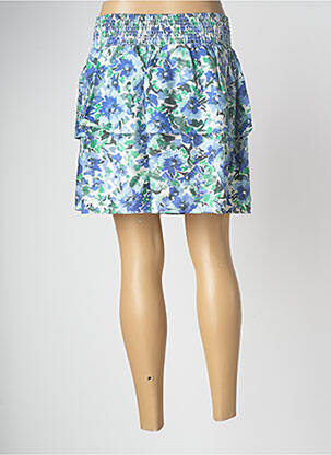 Jupe courte bleu GRACE & MILA femme
