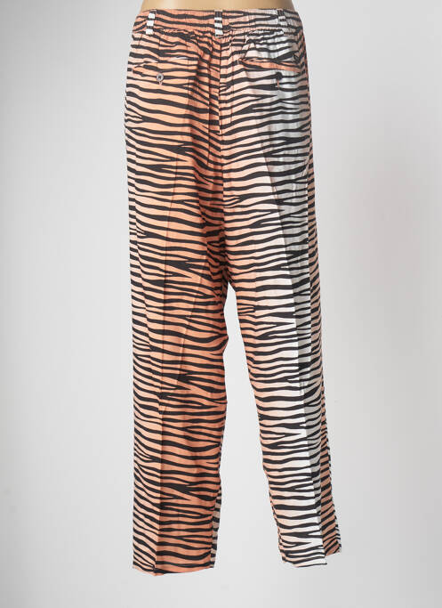 Pantalon droit orange OBEY pour femme