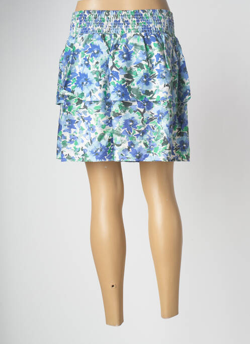 Jupe courte bleu GRACE & MILA femme