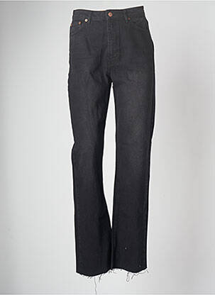 Jeans coupe droite noir NA-KD femme