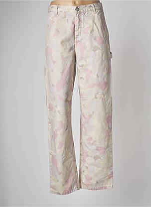 Pantalon droit multicolore CARHARTT pour femme