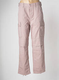 Pantalon large rose OBEY femme