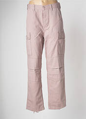 Pantalon large rose OBEY pour femme seconde vue