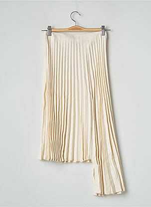 Jupe mi-longue beige NA-KD femme