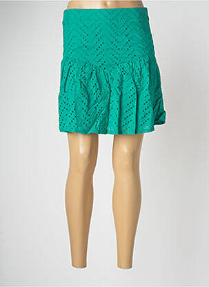 Jupe courte vert GRACE & MILA femme