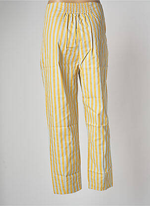 Pantalon droit jaune BOBO CHOSES femme