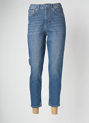 Jeans coupe droite bleu NA-KD pour femme