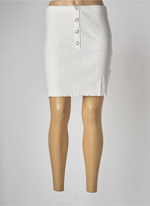 Jupe courte blanc NA-KD femme