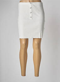 Jupe courte blanc NA-KD femme