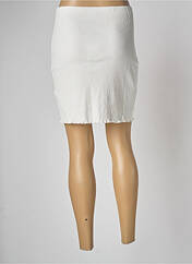 Jupe courte blanc NA-KD pour femme seconde vue