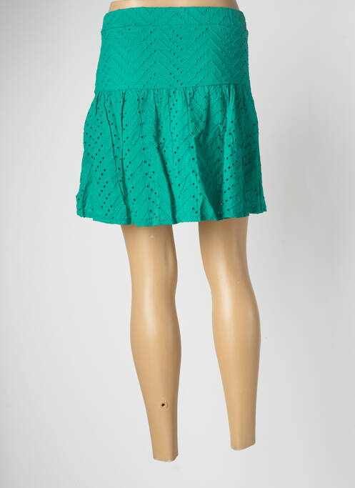 Jupe courte vert GRACE & MILA femme