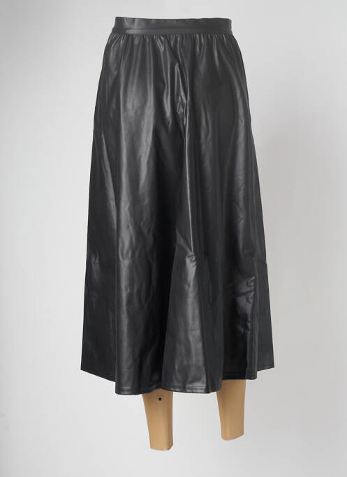 Jupe mi-longue noir NA-KD pour femme