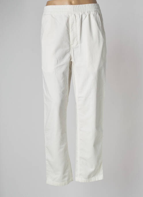 Pantalon droit blanc CARHARTT pour femme