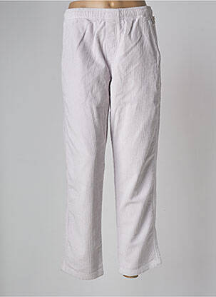Pantalon droit blanc OBEY femme
