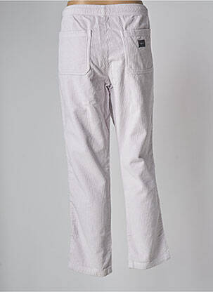 Pantalon droit blanc OBEY femme