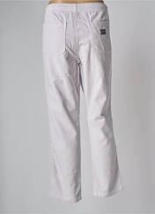 Pantalon droit blanc OBEY pour femme seconde vue