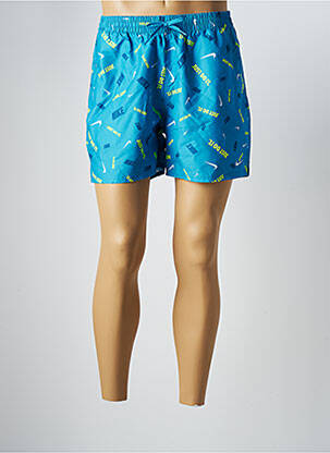 Short de bain bleu NIKE homme