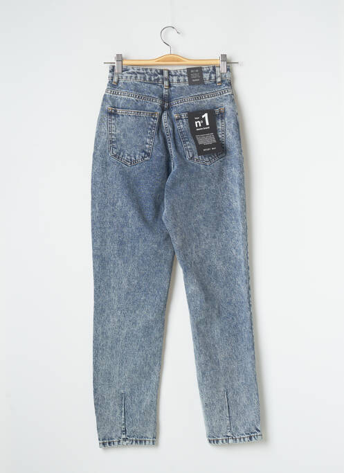 Jeans coupe droite bleu NOISY MAY pour femme