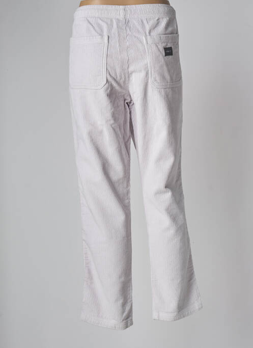 Pantalon droit blanc OBEY pour femme