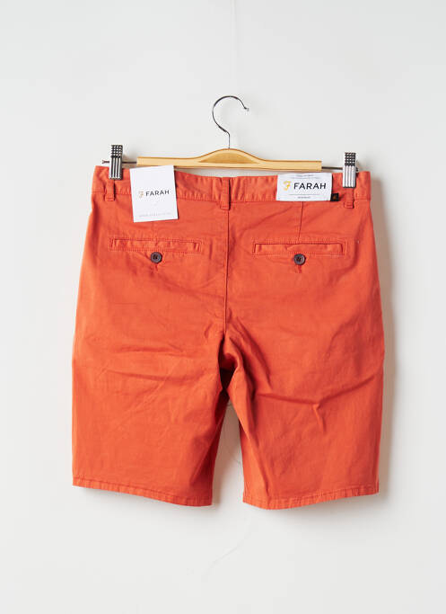 Bermuda orange FARAH pour homme