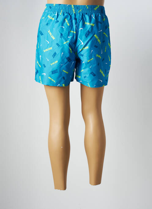 Short de bain bleu NIKE pour homme
