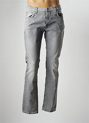 Jeans coupe droite gris NUDIE JEANS CO pour homme