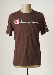 T-shirt marron CHAMPION homme