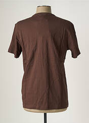 T-shirt marron CHAMPION pour homme seconde vue