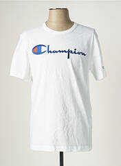 T-shirt blanc CHAMPION pour homme seconde vue