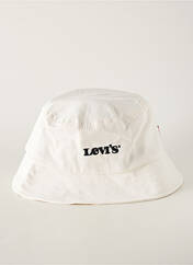 Chapeau blanc LEVIS pour femme seconde vue