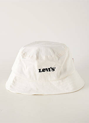 Chapeau blanc LEVIS pour femme