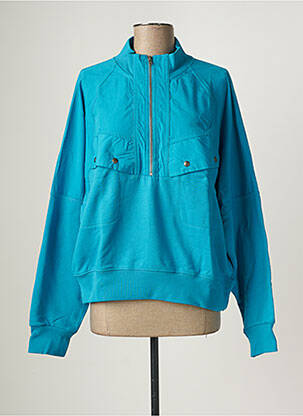 Sweat-shirt bleu WRANGLER femme