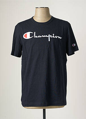 T-shirt bleu CHAMPION homme
